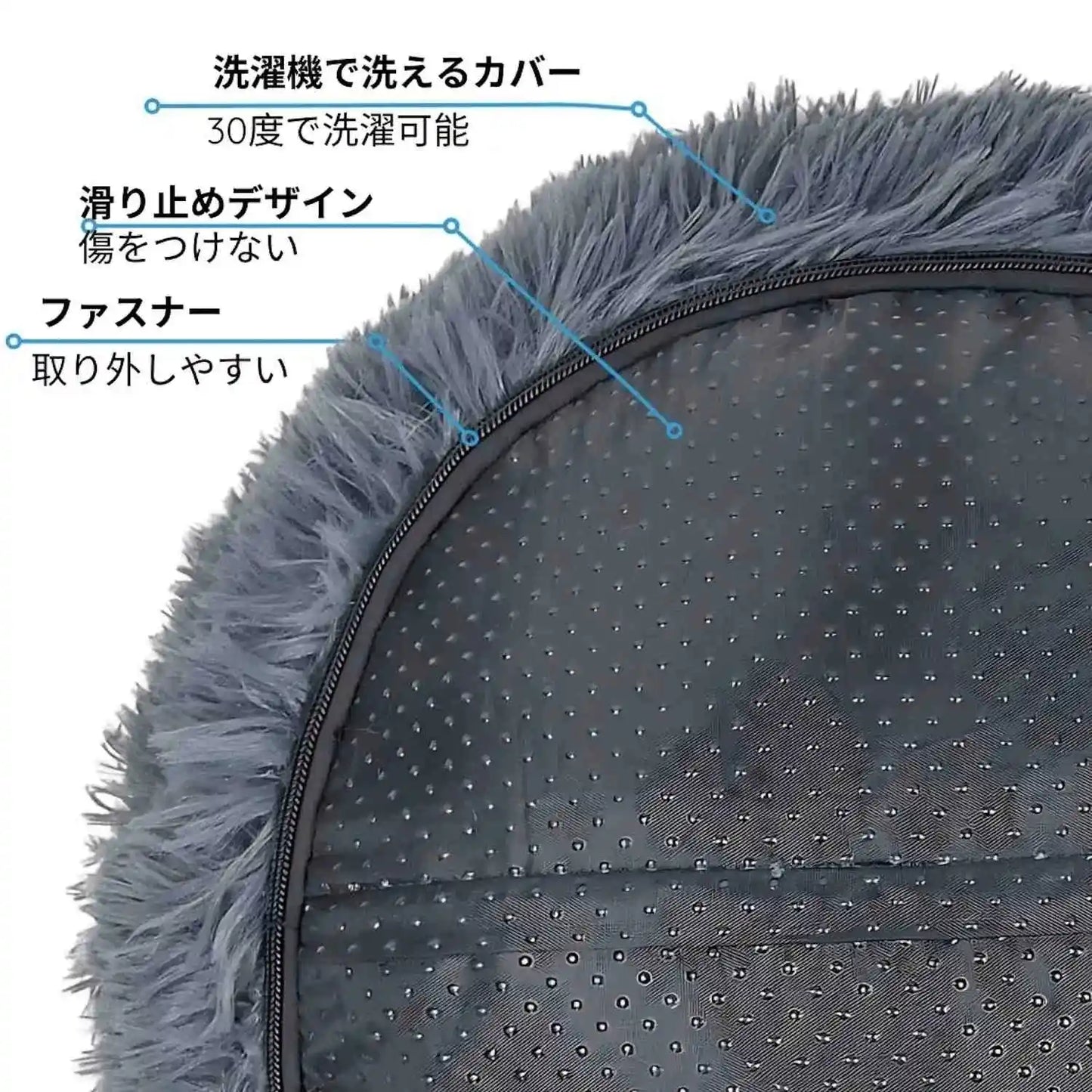 MrFluffyFriend - ワンちゃんのストレスを和らげる極上のペットベッド